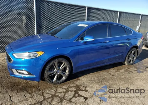 2017 Ford Fusion Sport from USA, damaged, VIN 3FA6P0VP7HR220300